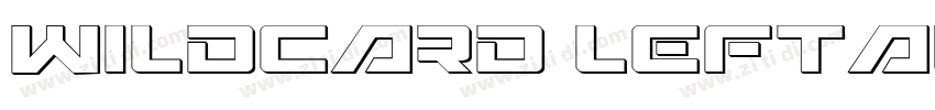 Wildcard Leftalic字体转换